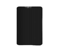 Esterilla Yoga Juego de esterilla yoga antideslizante 10 mm grosor con correas for bolsa(Black With 15mm)