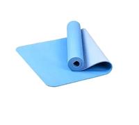 Esterilla Yoga La estera de la yoga del resbalón TPE no con lleva el bolso for entrenamiento diario Pilates gimnasio(Blue)