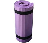 Esterilla Yoga Rodillera for Yoga, cojín for rueda Abdominal, soporte plano, codera, esponja versátil, estera de portátil plegable a prueba sudor(PURPLE)