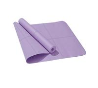 Esterilla Yoga Yoga Mat Sports Fitness EVA Espuma cómoda 4 mm grueso y Pilates(PURPLE)