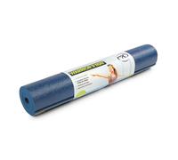 Yoga Mad Warrior II Mat Esterilla para Yoga/Pilates/Gimnasia, Unisex Adulto, Azul Oscuro, 4mm