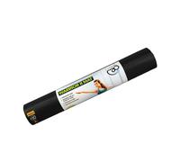Fitness-Mad Yoga-Mad Warrior II Mat 4mm Esterilla, Adultos Unisex, Black (Negro), Talla Única