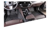 Esterillas para BMW Serie 1 E81 2 Puertas E82 E87 E88 F20 4 Uds Solo Alfombrillas De Primera para El Suelo del Coche Accesorios para Alfombra Alfombrillas(Black White 2 PCS,E82 2 Door 2004-2013)