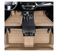 Esterillas para Q7 7 Seat para E-Tron 2006-2023 5D Alfombrillas De Rayas Grandes para El Suelo del Coche Accesorios Interiores del Coche Alfombrillas(Beige 5 Seats,7 Seat 2020-2023)