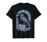 Estética Alternativa del Cuervo del corazón de Espina gótica Oscura Camiseta