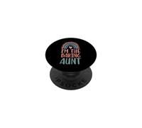 Estética Bohemio con Forma de corazón arcoíris de I'm The Baking Aunt PopSockets PopGrip Adhesivo