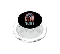 Estética Bohemio con Forma de corazón arcoíris de I'm The Baking Aunt PopSockets PopGrip para MagSafe