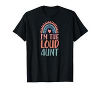 Estética Boho Rainbow Heart de I'm The Loud Aunt Camiseta