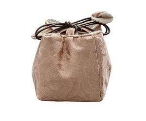 estética china, organizador de bolsas de té de brocado de 9 x 8,5 x 8,5 cm, portátil con cordón, almacenamiento de viaje, regalo, recuerdo de , de joyería