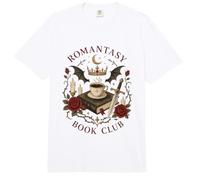 Estética de Corona Lunar con Rosas góticas de Dark Romance Reader Comfort Colors Adult Heavyweight T-Shirt