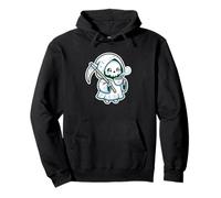 Estética gótica Pastel de Kawaii Grim Reaper Sudadera con Capucha