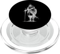 Estética histórica Vintage de un Caballero Medieval PopSockets PopGrip para MagSafe
