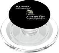 Estética Japonesa Anime Soledad Melancolía Diseño PopSockets PopGrip para MagSafe