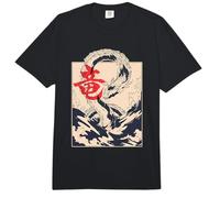 Estética Japonesa Símbolo del Dragón Kanji Japón Comfort Colors Adult Heavyweight T-Shirt