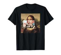 Estética La Gioconda Mona Lisa E-Girl Pop Culture Camiseta