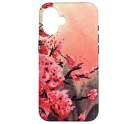 Estética Vaporwave Japonés Cherry Blossom Pastel Goth Carcasa para iPhone 16