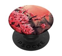 Estética Vaporwave Japonés Cherry Blossom Pastel Goth PopSockets PopGrip Adhesivo