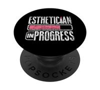 Esteticista En Curso Esteticistas Mujeres Esteticista PopSockets PopGrip Adhesivo