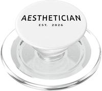 Esteticista EST. 2026, graduación de Nuevo especialista en Cuidado de la Piel PopSockets PopGrip para MagSafe