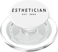 Esteticista EST. 2026 Nuevo especialista en Cuidado de la Piel, graduación PopSockets PopGrip para MagSafe