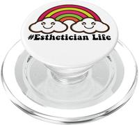 Esteticista vida cuidado de la piel especialista spa salón esteticistas PopSockets PopGrip para MagSafe