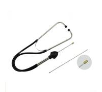 Estetoscopio de motor, sonda de acero inoxidable, alcance extendido de 215 mm, vibración acústica amplificada para diagnóstico y mantenimiento de motores automotrices