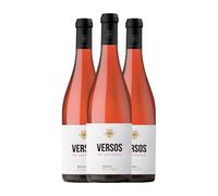 Estévez Versos de Valtuille Rosado Bierzo 75 cl Vino rosado (Caja de 3 Botellas de 75 cl)
