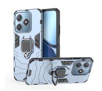 ESTH® Funda para Realme C61 4G/Realme C63 4G con Giratorio Soporte de 360° [5X Grado Militar Anti-caída Protección] Carcasa Parachoque PC + TPU, Azul