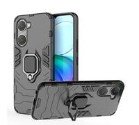 ESTH® Funda para Vivo Y03 4G/Vivo Y18 4G/Vivo Y28s 5G con Giratorio Soporte de 360° [5X Grado Militar Anti-caída Protección] Carcasa Parachoque PC + TPU, Negro