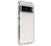 ESTH® Funda Transparente para Google Pixel 7, Protector Antigolpes de 360 Grados, Carcasa de Silicona con PC Bumper, Sin Protector de Pantalla, Transparente