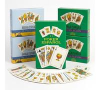Esthelar Select Pack 2 Barajas Españolas + 1 Poker Coleccionables | 2 Barajas Españolas Colección + 1 Baraja Póker, Ideal para Mus, Tute, Brisca, Chinchón, Escoba y Póker, Regalo Familiar