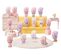 Esther bunny blind box minifiguras little vlog bunny face series 6 cm