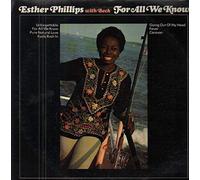 ESTHER PHILLIPS WITH BECK - FOR ALL WE KNOW LP (VINYL) US KUDU 1976