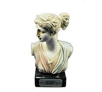 Estia Creations Artemis Busto Escultura Antigua Diosa Griega de la Hunt Artefacto