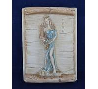 Estia Creations Diosa Tyche - Diosa de la suerte y la fortuna artefactos esculturales