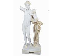 Estia Creations Hermes eros Escultura Antigua Estatua griega envejecida