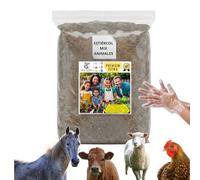 Estiercol Mezcla Mix de Caballo, Ovino, Caprino, Vacuno y Gallinas Corral Premium; muy completo