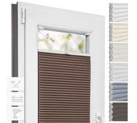 Estika Estor Plisado de Nido de Abeja con Taladro a Medida, estores oscurecedores y estores de Ventana Termo Klemmfix Disponibles en Varias anchuras (30-129 cm) y Alturas (150-230 cm)