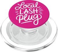 Estilista de pestañas Local Lash Plug Design PopSockets PopGrip para MagSafe