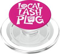 Estilista de pestañas Local Lash Plug Design PopSockets PopGrip para MagSafe