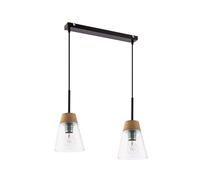Estilizada Pendelleuchte Aravae Cristal Pantalla Transparente Comedor Colgante
