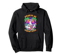 Estilo 80s Goose Tiki Bar Juego de Palabras Divertido Amante de Hawaii Sudadera con Capucha