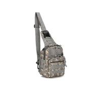 (Estilo A - Camuflaje gris) Mochila de asalto táctica militar, impermeable, EDC, para exteriores