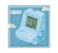 (Estilo A) Llavero de juguete de juego retro Tetris ruso Material plástico No DIY