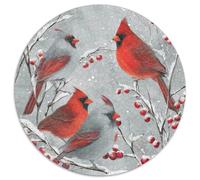 Estilo artístico del Cardenal Aves invernales Rompecabezas Puzzle,1000pcs (67.5x67.5cm) Adulto Juego EduGatoivo Decoración del Hogar