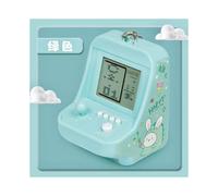 (Estilo B) Llavero de juguete de juego retro Tetris ruso Material plástico No DIY