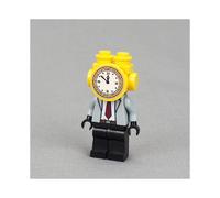 (Estilo B) Modelo de bloques de rompecabezas multiverso de inodoro Skibidi con juguetes de ensamblaje de partículas