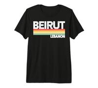 Estilo Beirut Lebanon Design T-Shirt Beirut Líbano Camiseta Premium