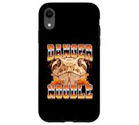 Estilo Bootleg de los años 90 de Serpiente de Fideos peligrosos Carcasa para iPhone XR