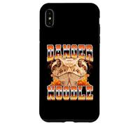 Estilo Bootleg de los años 90 de Serpiente de Fideos peligrosos Carcasa para iPhone XS MAX